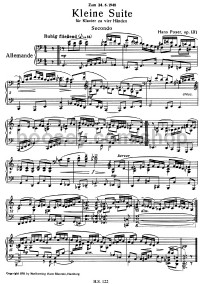 Little Suite No. 1 (Piano four hands) - Digital Sheet Music
