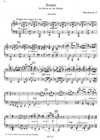 Sonata (Piano four hands) - Digital Sheet Music