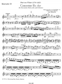Concertino (Clarinet Part) - Digital Sheet Music