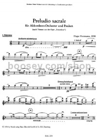 Preludio Sacrale (Accordion 1 Part) - Digital Sheet Music