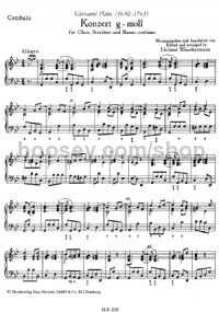 Concerto (Cembalo Part) - Digital Sheet Music