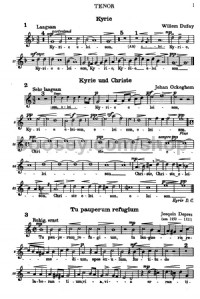 Choral Exercises (Tenor Voice Part) - Digital Sheet Music