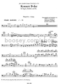 Concerto (Bassoon Solo Part) - Digital Sheet Music