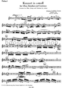 Concerto (Violin 1 Part) - Digital Sheet Music