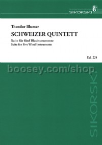 Schweizer Quintett (Set of Parts)