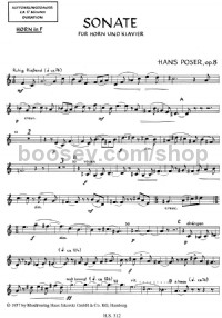 Sonata (Horn) -Digital Sheet Music