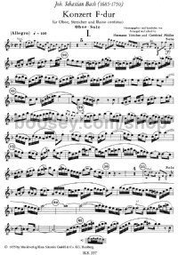 Concerto (Oboe Part) -Digital Sheet Music