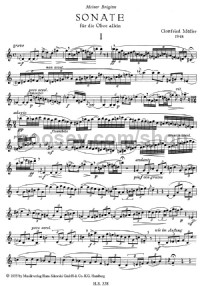Sonata (Oboe) -Digital Sheet Music