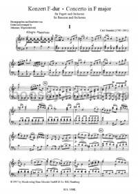 Concerto (Bassoon & Orchestra - Piano Score) -Digital Sheet Music