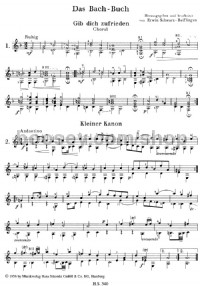 The Bach Book Vol.1 (Guitar) -Digital Sheet Music