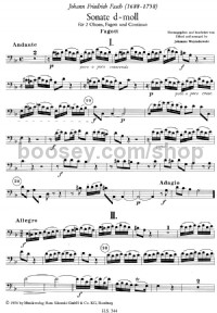 Sonata (Bassoon 1) -Digital Sheet Music