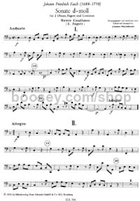 Sonata (Bassoon 2) -Digital Sheet Music