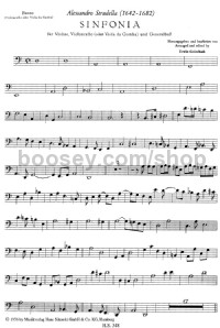 Sinfonia (Continuo) -Digital Sheet Music