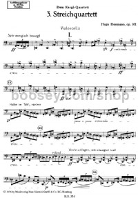 String Quartet No. 3 (Cello Part) -Digital Sheet Music