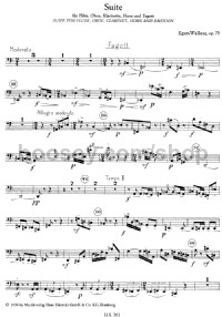Suite (Bassoon) -Digital Sheet Music