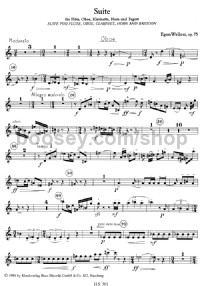 Suite (Oboe Part) -Digital Sheet Music
