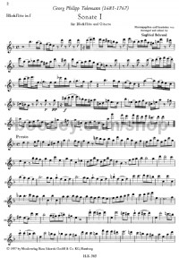 2 Sonatas (Recorder) -Digital Sheet Music