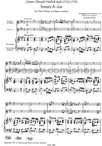 Sonata (Flute, Violin, Continuo) -Digital Sheet Music
