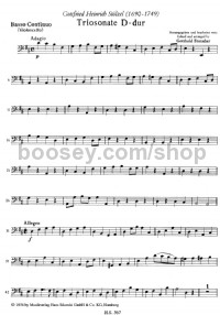 Trio Sonata (Cello/Continuo Part) -Digital Sheet Music