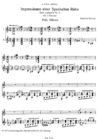 Impressions from a Trip to Spain (Guitar Duet) -Digital Sheet Music