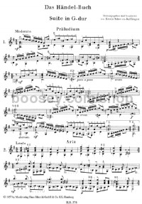 The Handel Book (Guitar) -Digital Sheet Music