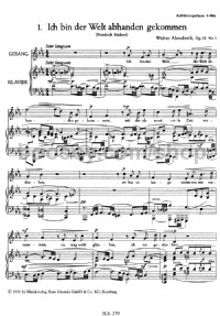 5 Songs (Voice & Piano) -Digital Sheet Music