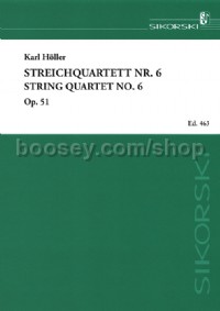 Streichquartett Nr. 6 (Set of Parts)
