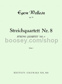 Streichquartett Nr. 8 (Set of Parts)