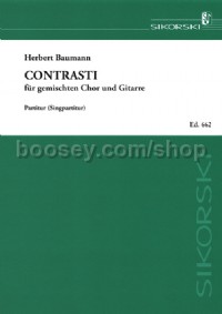 Contrasti (Vocal Score)