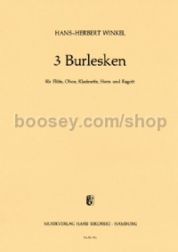 3 Burlesken (Score & Parts)