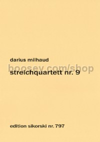 Streichquartett Nr. 9 (Set of Parts)