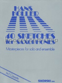 40 Sketches for Saxophones