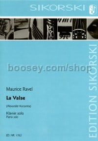 La Valse for piano