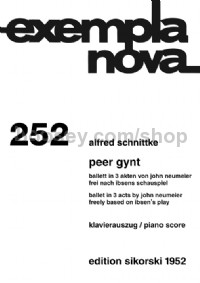 Peer Gynt (Piano Reduction)