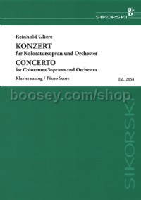 Concerto for Coloratura Soprano (voice/piano)