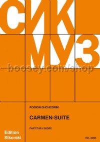 Carmen Suite for string orchestra and percussion instruments (Pocket Score)