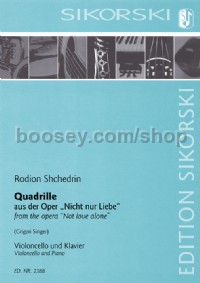 Quadrille Nicht Nur Liebe (cello & piano)
