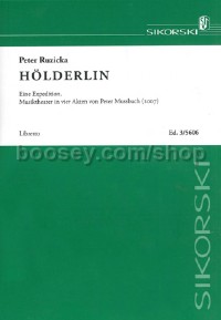Hölderlin (Libretto)