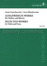 Selected Works for Violin & Piano