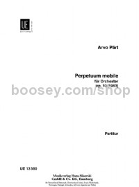 Perpetuum mobile (Study Score)