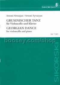 Grusinischer Tanz für Violoncello und Klavier (POD)