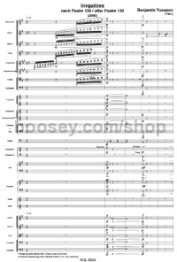 Iniquities (Orchestra) - Digital Sheet Music