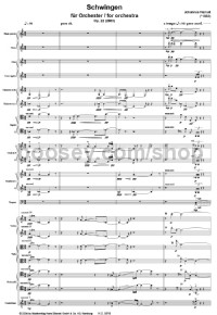 Schwingen (Orchestra) - Digital Sheet Music