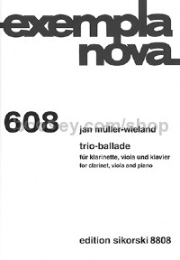 Trio Ballad for clarinet, viola and piano