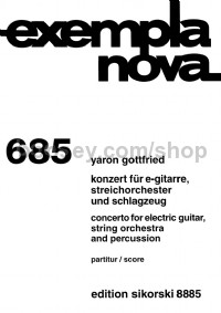 Concerto for Electric Guitar, String Orchestra and Percussion (Score)