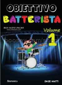 Obiettivo Batteriste Vol. 1 (Book & Online Audio)
