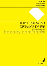 Distance De Fee (Violin & Piano)