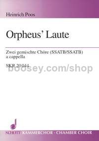 Orpheus' Laute (choral score)