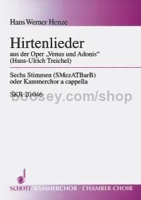 Hirtenlieder (choral score)