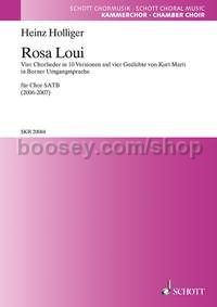 Rosa Loui (choral score)